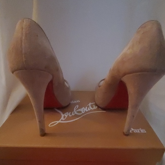 CHRISTIAN LOUBOUTIN Veau Velours Very Prive 120 - Picture 4 of 8